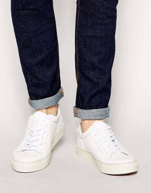 wantering-sneakers:  Shoe The Bear Houdini Leather SneakersSearch for more Shoes by shoe the bear on Wantering.