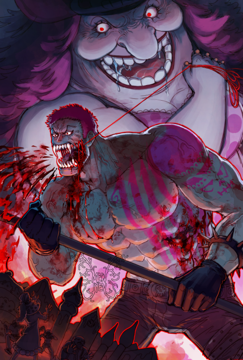 Charlotte Katakuri - one piece, an art print by One piece World - INPRNT