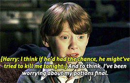 katnisseerdeen:Ron Weasley in Harry Potter and the Philosopher’s Stone (2001) dir. Chris Columbus“Yo