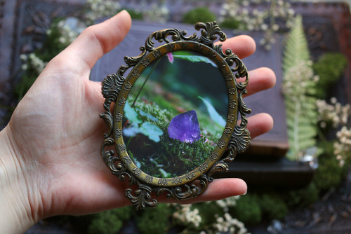 My first ever prints in antique ornate frames are now available at my Etsy Shop - Sedna 90377