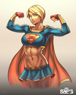 andava:    Power Girl in Supergirl Costume!