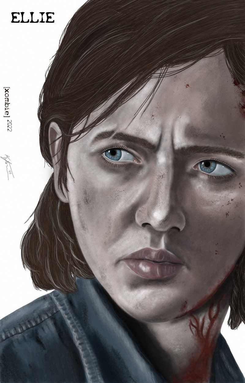 Naughty Dog on X: Ellie from The Last of Us Part II by Filipe Parente.  #FanArtFriday Want a chance to be featured? Submit your own creations here:    / X