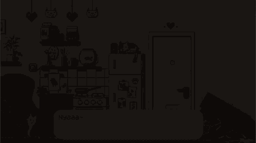 qwertyprophecy:I’ve been making a game where you play as a cat lady who died in her apartment and ne