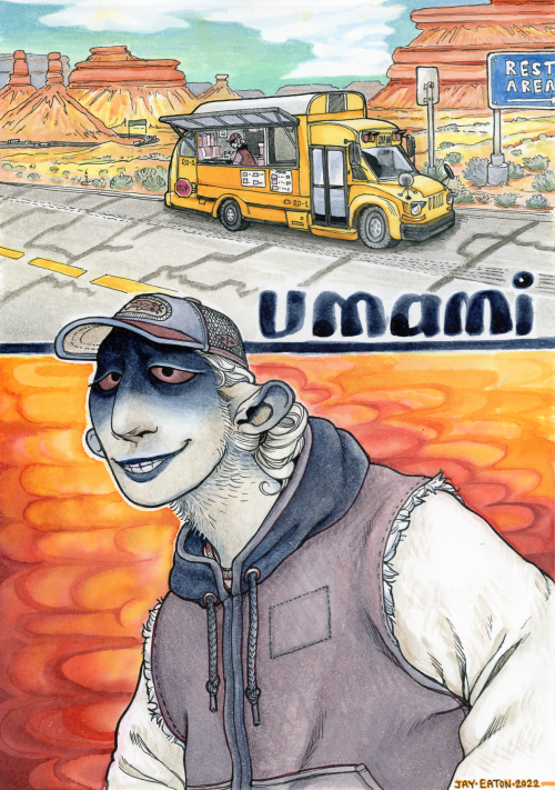 jayrockin:Art trade for @deadwooddross of their character Umami!Just you wait Jay I’m gonna fuck