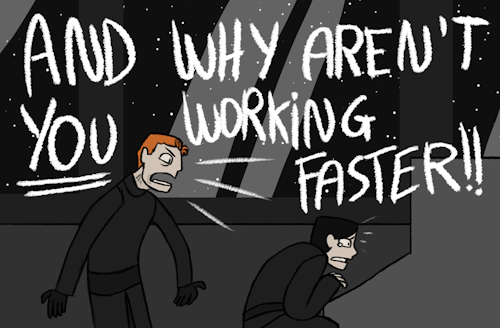 kelgrid: Kylo Ren is Hux’s tragic backstory