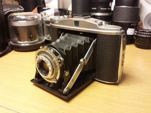 Agfa Isolette II Fold-Out Camera, 1950