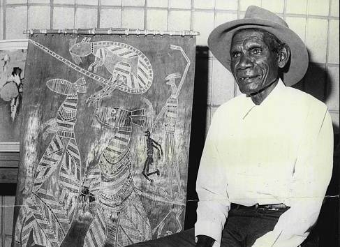 newguineatribalart: Aboriginal artist Yirawala