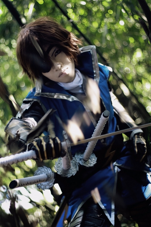 Sengoku Basara Date Masamune by Han Kouga  Photo by Dan Gyokuei