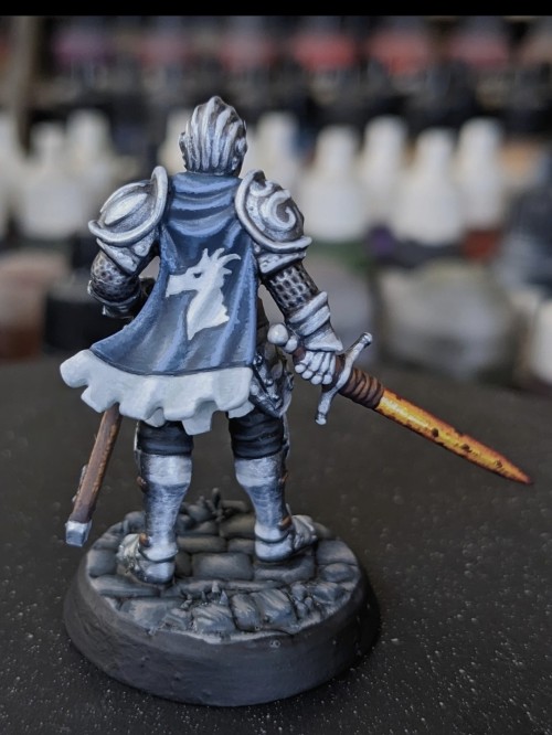 My Default Player Character Going Back To 3.5, Mr Normal Man, A Human Paladin Of Bahamut. I Picked Bahamut