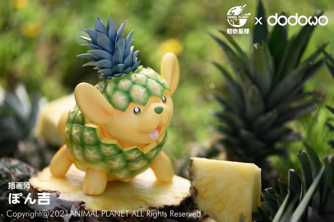 Pineapple Poodle Fruit Fairy Series (PonkichiM x dodowo Animal Planet)