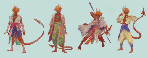 ichimakesart:Projects of some outfits for Monkey King if someonne finally made him wear some proper 