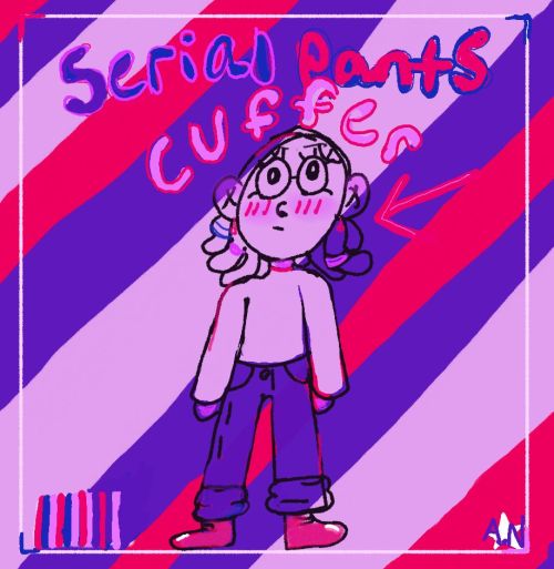 serial pants cufferA.N  3/7