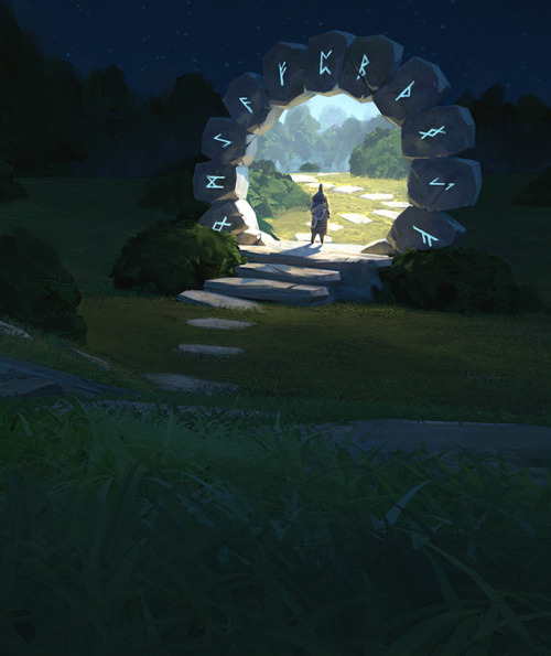 cinemagorgeous:Time Portal by artist Thomas Stoop.