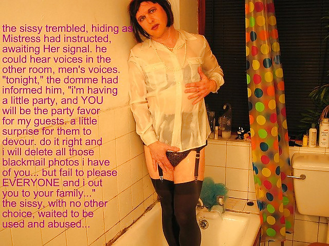 missvileshamegames4sissies:  another Vile Classic Caption. don’t you wish i was