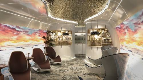 Greenpoint Technologies’ ‘Retreat’ BBJ MAX 8 VIP Concept