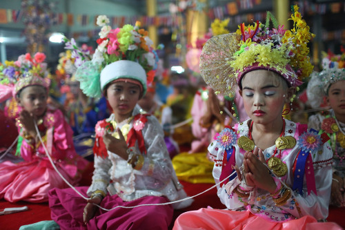 nubbsgalore: thailand’s annual poi sang long festival, which occurs in the first week of april, cele