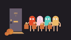 scaryplanet: Trick or Treating Pac-Man Style-