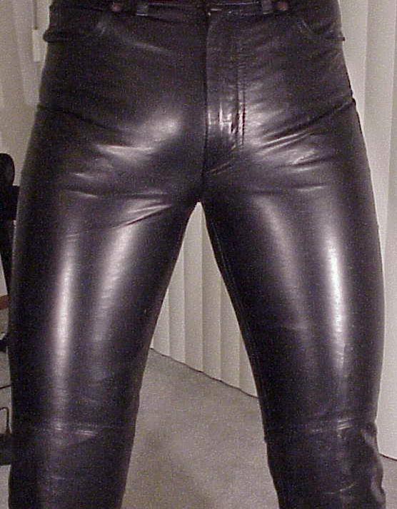 Guy into skintight jeans on Tumblr: Love skintight jeans, and leather  skintight jeans can be super hot! Like these! Those leather jeans are  trying in the worst way