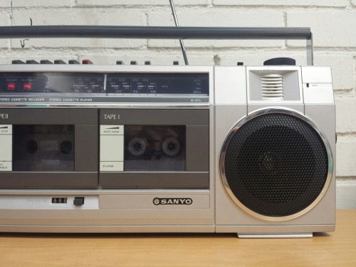 Sanyo M-W1L Ghetto Blaster, 1984(?)