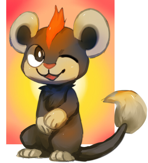 cherryqueenx:  New pokemon SIMBA! 