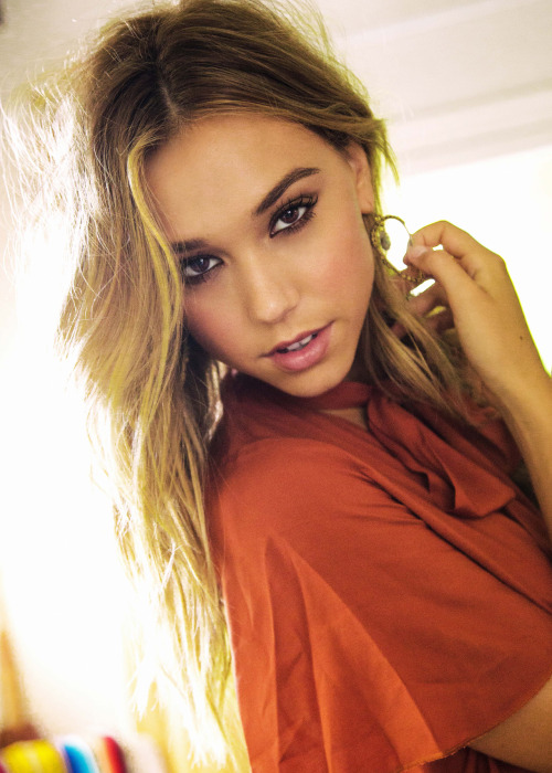 sexysensualbabes:  ph. aris jerome  Beautiful Alexis Ren , but she should stop chewing on her lip, she’ll ruin those lovely things :-) 
