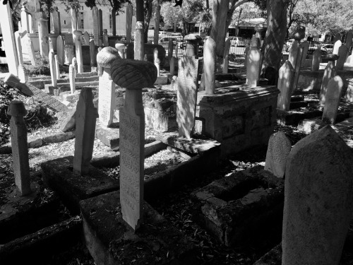 Moamethaniko Cemetery, Rhodes Rhodes Town, Greece, August 2020