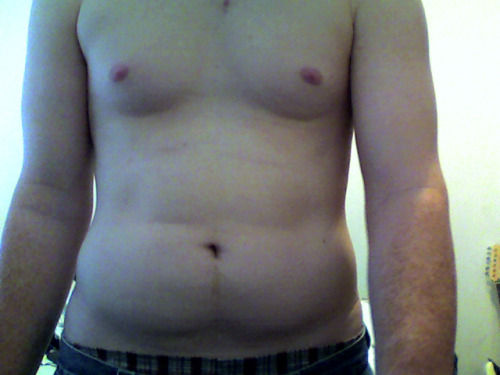 redwhiteandjacked:  redwhiteandjacked:  Final addition to my fitness journey, the real “before”. Throwback Thursday. Pic 1: 2008 (240lbs, eating crap) Pic 2: 2009 (178lbs, intake usually less than 1,500 cals a day) Pic 3: 2012 (235lbs, after 2+ years