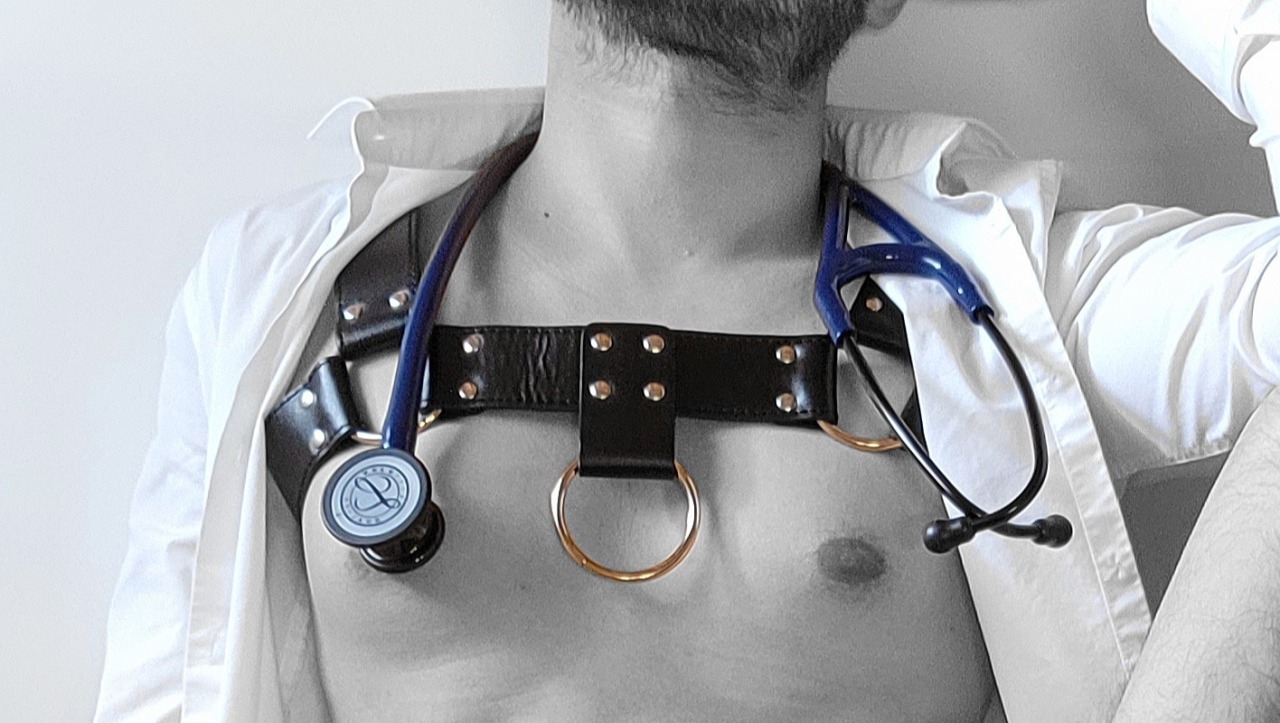 Gay doctor stethoscope