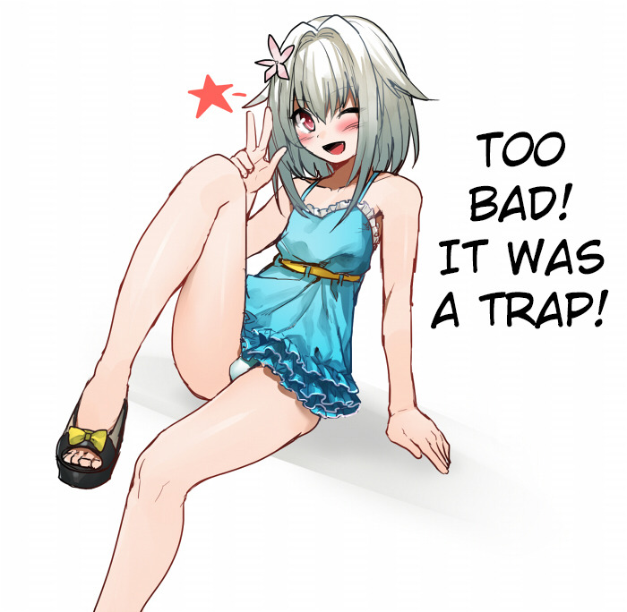 zuckablatt: iumih: Doesn’t matter… (._.) its a CUTE trap :o 