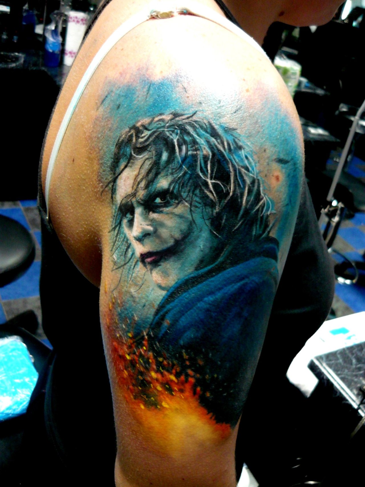 seeworthytattoos:  Adam Kremer