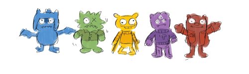 South park ugly dolls :)Bonus Craigs: 