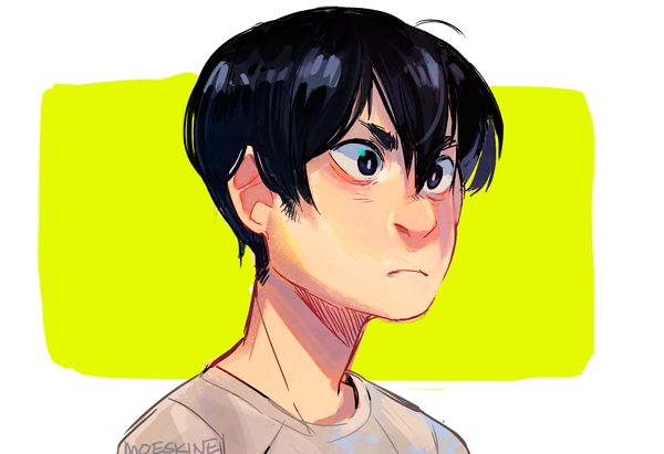 moeskine:kageyama doodle