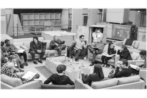 swnews:“Three years ago today, on the 29th April 2014, this first image of The Force Awakens cast wa