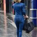 :Charlotte Hawkins looking amazing in a denim jumpsuit 