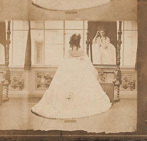 Victoria Oldoini,Countess Castiglione by Pierre-Louis Pierson, 1863