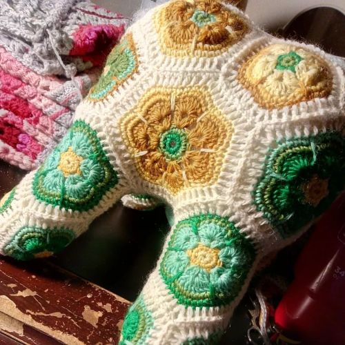 He’s getting there. #crochethorse #crochetersofinstagram #crochet #stuffedanimal #stuffedhorse