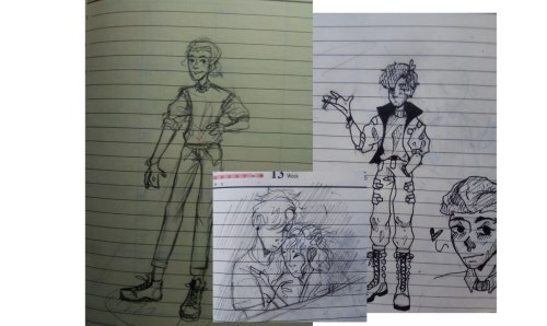 YOOOO I HAVE BEEN AWAY FOR A LONG TIME AND I GOT AN OC. So, The Person With Short Ones Is Oscar, And