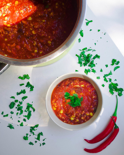 Spicy Vegan Chili