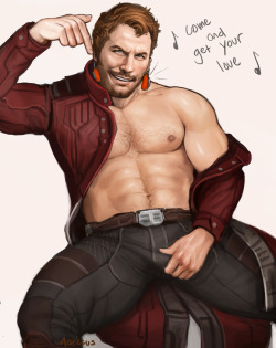 marccus-art-blog:  Some Star-Lord for you