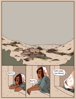 honeyyoumeanhunkules:  erinsuxx:  finally done the story of the “virgin” mary and her immaculate conception for my sequential art final.  very happy with how this came out/that it’s finished.  this is beautiful, good job!  