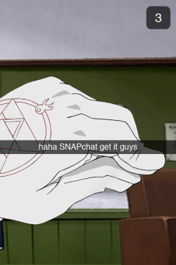 snapsfromcentral:  snaps from central: sent from roy mustang → all contacts 