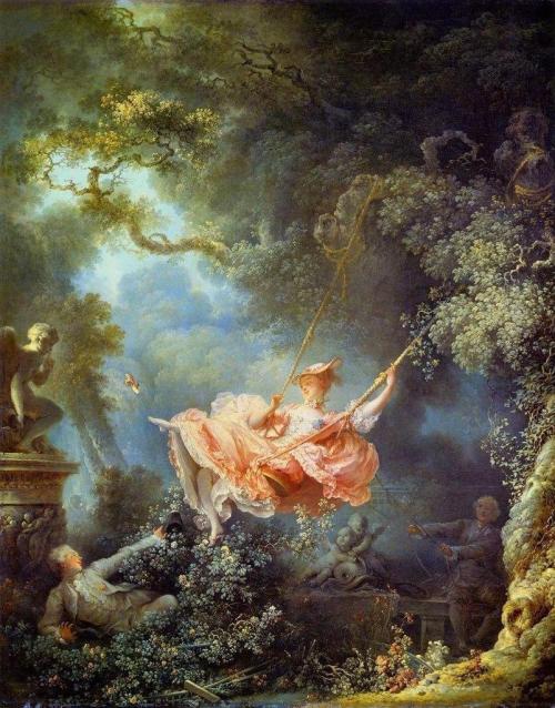 Jean-Honoré Fragonard Качели 1767-1768