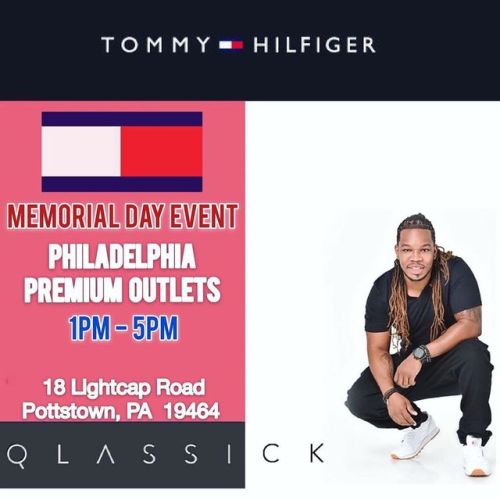 Repost By @djqlassick: Memorial Day things &hellip; Distributing vibes for @tommyhilfer at the Phi