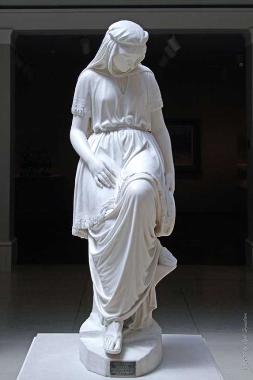 Jephthas’s Daughterby Chauncey Bradley Ives (1810-94), Art Institute of Chicago, USA.(Photo by Jyoti