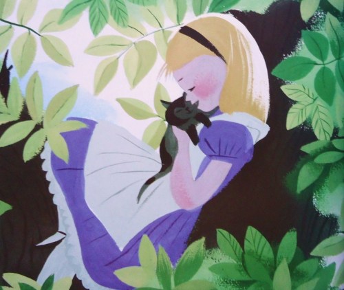 Alice in Wonderland concept art by Mary Blair