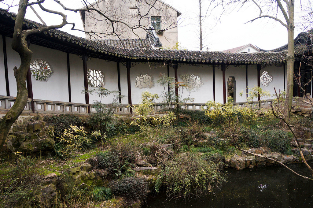 landscapevoice:  The Surging Wave Pavilion 沧浪亭 | Suzhou, China One of the oldest