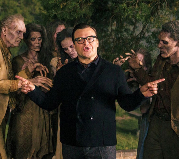popculturebrain:  First Look: Jack Black as RL Stine in ‘Goosebumps&rsquo;