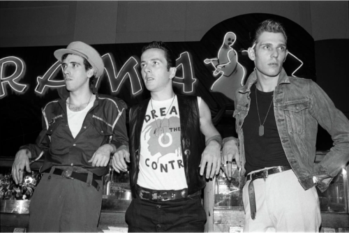 The Clash Hosting A Party At The Famous Funhouse In Asbury Park , NJ , After A Show At Convention Hall