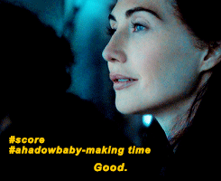 kitty-in-training:  gameoflulz:  Game of Thrones S05E01 - Melisandre &amp; Jon