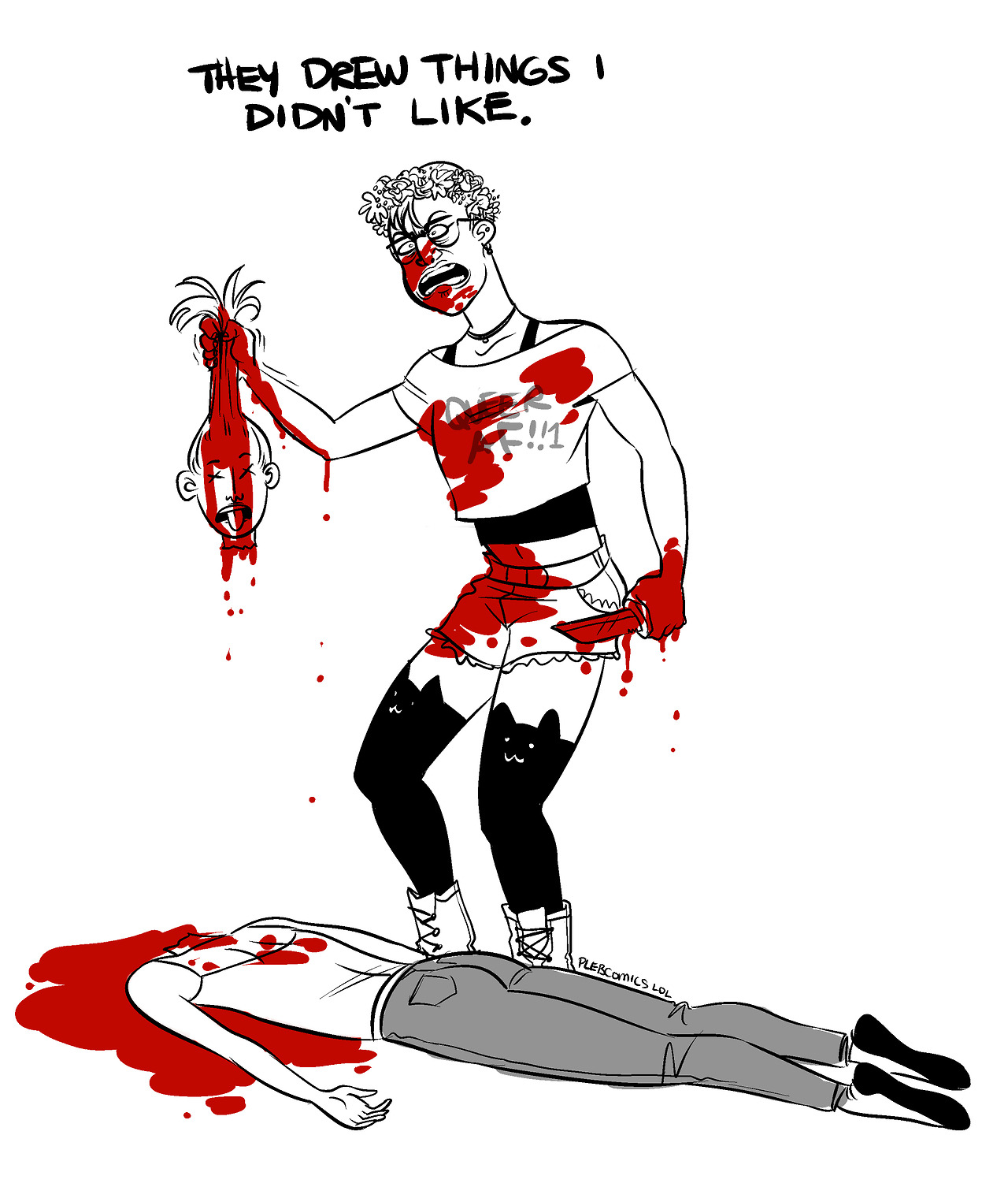 plebcomics: drew, wrote about, shipped…  i think yall are familiar with the primary